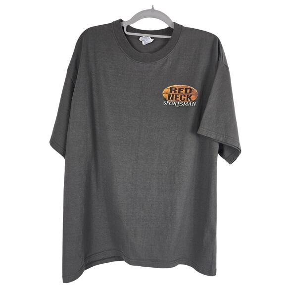 Delta Magnum Weight Red Neck Sportsman Mechanic Men's T-Shirt XL - Picture 2 of 5